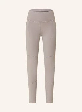 Under Armour Legginsy Do Biegania Launch Elite beige