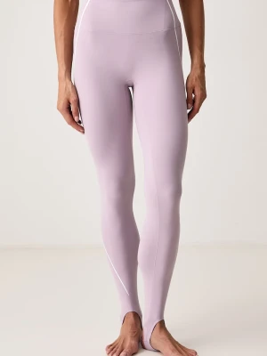 Under Armour legginsy do jogi damskie Meridian Contour fioletowy