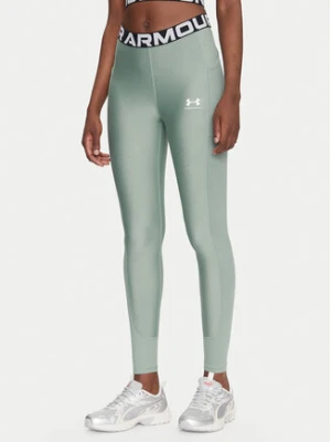 Under Armour Legginsy HeatGear 1388693 Zielony Slim Fit