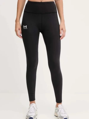 Under Armour legginsy Rival damskie kolor czarny gładkie 1386482