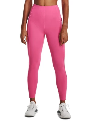 Under Armour Legginsy sportowe "Meridian" w kolorze różowym rozmiar: L