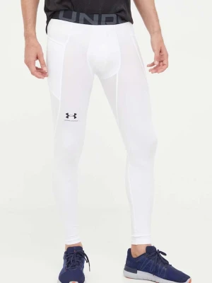 Under Armour legginsy sportowe męskie HG Armour biały