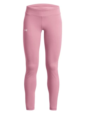 Under Armour Legginsy sportowe "Motion" w kolorze jasnoróżowym rozmiar: 146-158