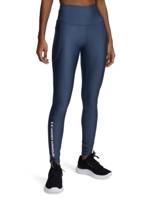 Under Armour Legginsy sportowe w kolorze granatowym rozmiar: M