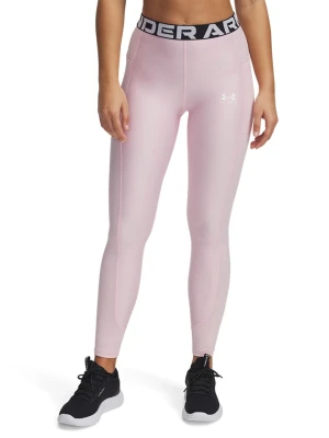 Under Armour Legginsy sportowe w kolorze jasnoróżowym rozmiar: M