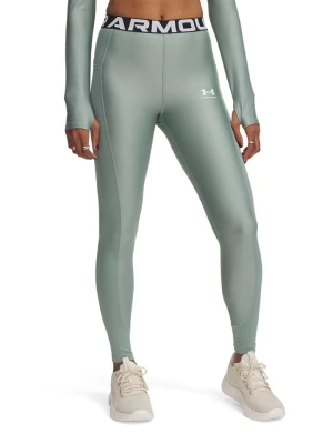 Under Armour Legginsy sportowe w kolorze turkusowym rozmiar: S