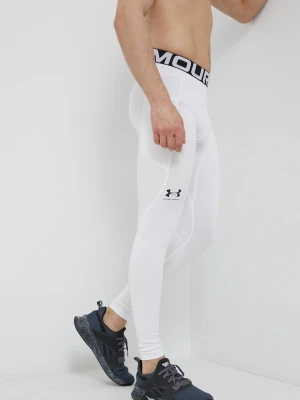 Under Armour legginsy sportowe męskie CG Armour biały