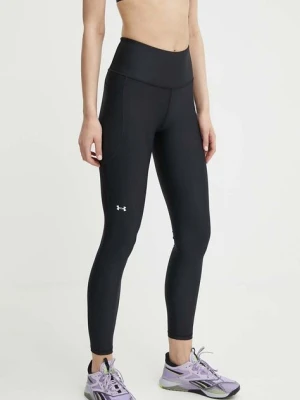 Under Armour legginsy treningowe HG Armour HiRise kolor czarny gładkie 1365336