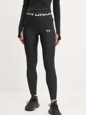 Under Armour legginsy treningowe HotGear kolor czarny z nadrukiem 1388693