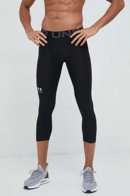 Under Armour legginsy treningowe kolor czarny gładkie 1361588