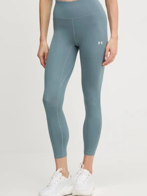 Under Armour legginsy treningowe Motion damskie kolor zielony gładkie 1388647