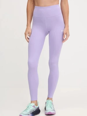 Under Armour legginsy treningowe Motion EMEA kolor fioletowy gładkie 1388649