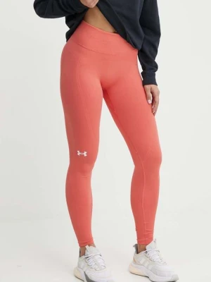 Zdjęcie produktu Under Armour legginsy treningowe Train kolor pomarańczowy gładkie 1381662