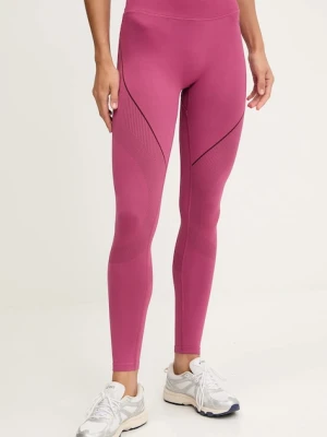 Under Armour legginsy treningowe Vanish Seamless damskie kolor fioletowy wzorzyste 6000646