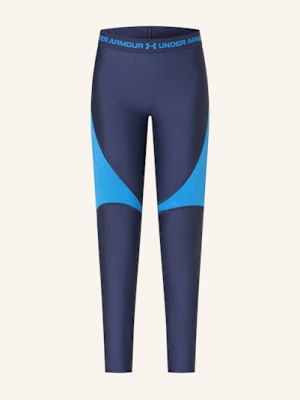 Under Armour Legginsy Ua Heatgear® Rib blau