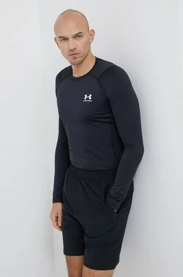 Under Armour Longsleeve 1366068 męski kolor czarny gładki