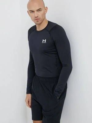 Under Armour Longsleeve 1366068 męski kolor czarny gładki