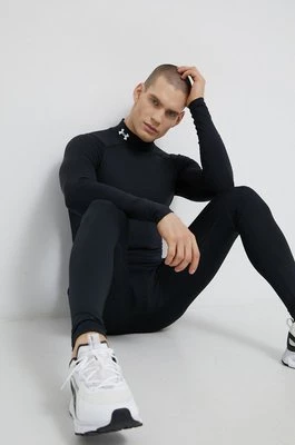 Under Armour longsleeve męski kolor czarny gładki 1369606