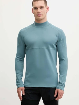Under Armour longsleeve treningowy Cold Weather Grid kolor zielony gładki 6007127