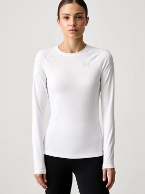 Under Armour longsleeve treningowy damski HG Authentics Comp biały