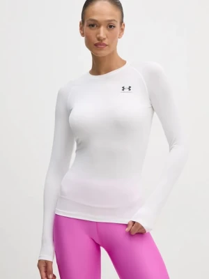 Under Armour longsleeve treningowy HG Authentics Compression kolor biały 1365459
