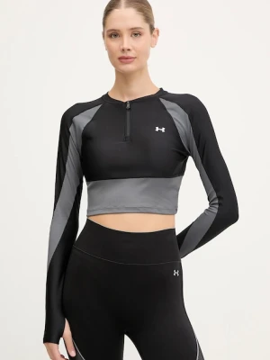 Under Armour longsleeve treningowy kolor czarny 6003981