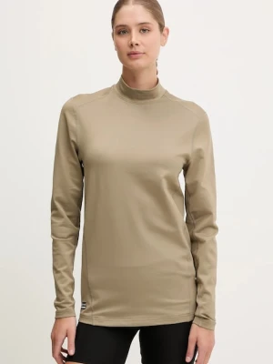 Under Armour longsleeve treningowy Tactical Mock CGI kolor zielony gładki 1365388