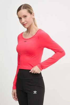 Under Armour longsleeve treningowy Train Seamless kolor czerwony 1379150