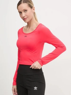 Under Armour longsleeve treningowy Train Seamless kolor czerwony 1379150