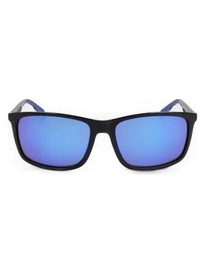 Under Armour Męskie okulary przeciwsłoneczne w kolorze czarno-niebieskim rozmiar: 60
