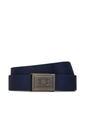 Under Armour Pasek Męski M Stretch Webbing Belt 1383935-410 Granatowy