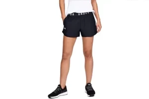 Under Armour Play Up Short 3.0 1344552-001, Damskie, Czarne, spodenki, poliester, rozmiar: XS