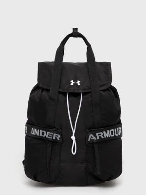 Under Armour plecak damski kolor czarny mały gładki 1369211