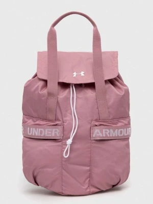 Under Armour plecak damski kolor różowy mały gładki 1369211