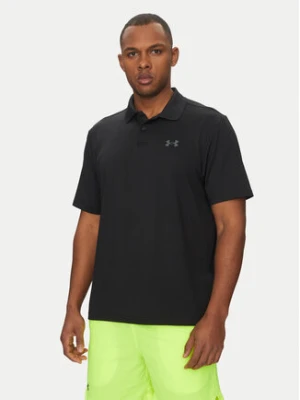 Under Armour Polo Matchplay 1377374 Czarny Loose Fit