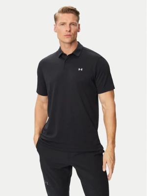 Under Armour Polo Pique 6012303 Czarny Regular Fit
