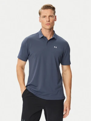 Under Armour Polo Pique 6012303 Granatowy Regular Fit
