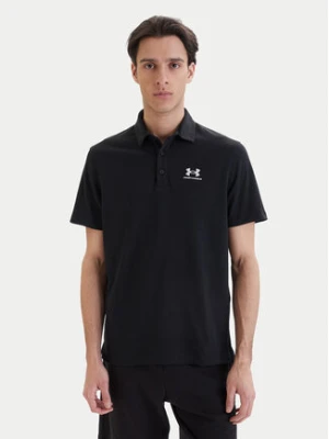 Under Armour Polo UA Icon 1386608 Czarny Loose Fit