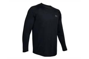 Under Armour Recover Longsleeve 1351573-001, Męskie, Czarne, longsleevy, poliester, rozmiar: M