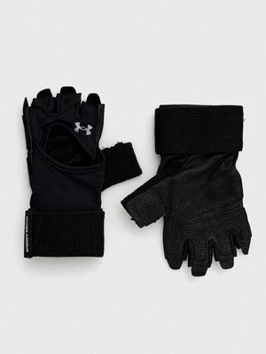 Under Armour rękawiczki Weightlifting damskie kolor czarny 1369831