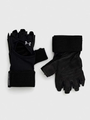 Under Armour rękawiczki Weightlifting damskie kolor czarny 1369831