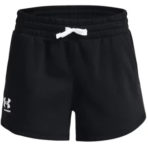 Under Armour Rival Fleece Short 1369858-001, Damskie, Czarne, spodenki, bawełna, rozmiar: S