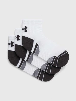 Under Armour skarpetki 3-pack męskie kolor biały 1379510