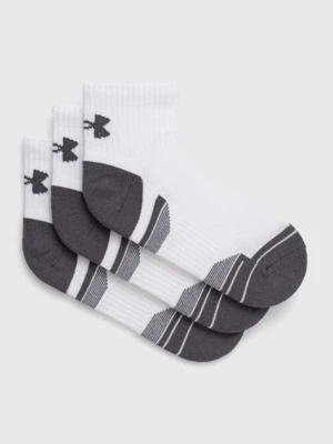 Under Armour skarpetki 3-pack męskie kolor biały 1379528