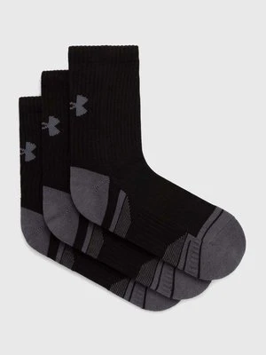 Under Armour skarpetki 3-pack męskie kolor czarny 1379530