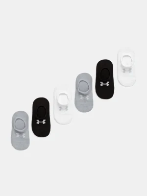 Under Armour skarpetki 6-pack kolor czarny 1386240