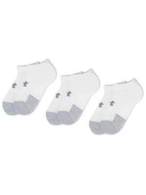 Under Armour Skarpety krótkie Heatgear No Show Sock 1346755-100 Biały