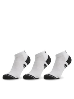 Under Armour Skarpety krótkie Ua Performance Tech 3Pk Low 1379504-100 Biały