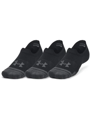 Under Armour Skarpety sportowe (3 pary) "Performance Tech" w kolorze czarno-antracytowym rozmiar: L