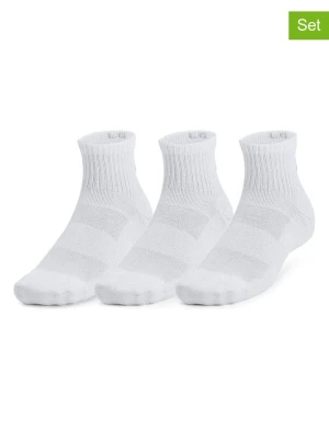 Under Armour Skarpety sportowe (3 pary) w kolorze białym rozmiar: S